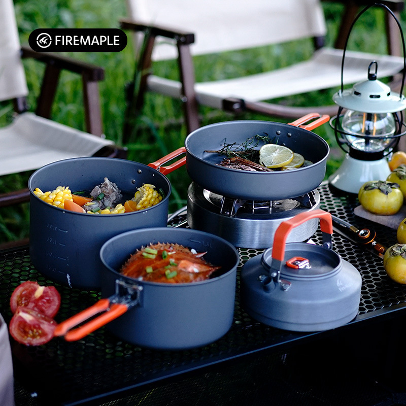 Camping No Cooking Meals - Outdoor Camping Cooker Pot Set Camping