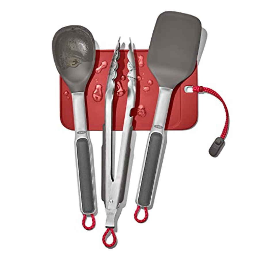 Camping Cooking Backpack - Outdoor 4-Piece Camp Stove Cooking Set: