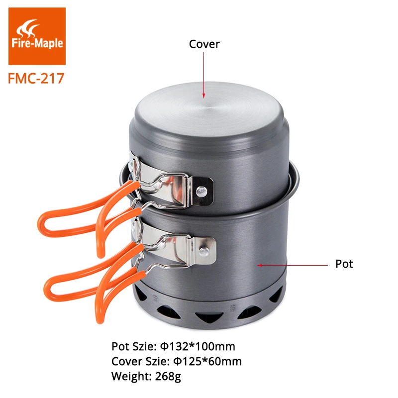 Fire Maple Camping Cookware Se - Camping Cooking Unit reseña y precio