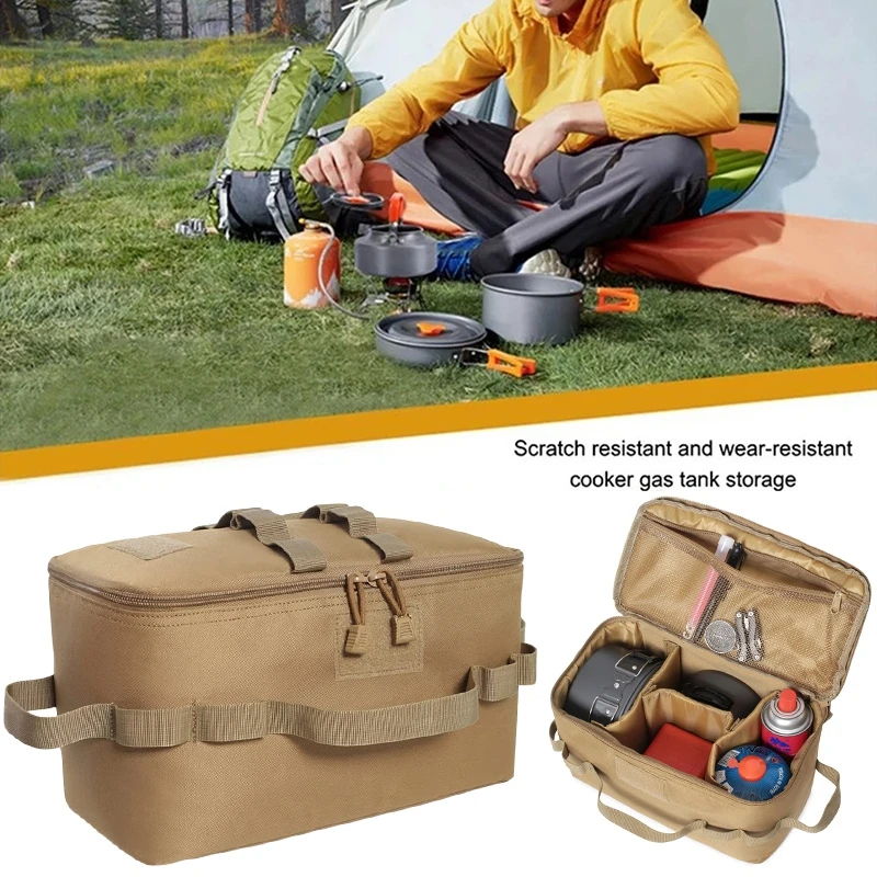 Camping Gas Tank Storage Bag O - Camping Cooking Backpack reseña y precio