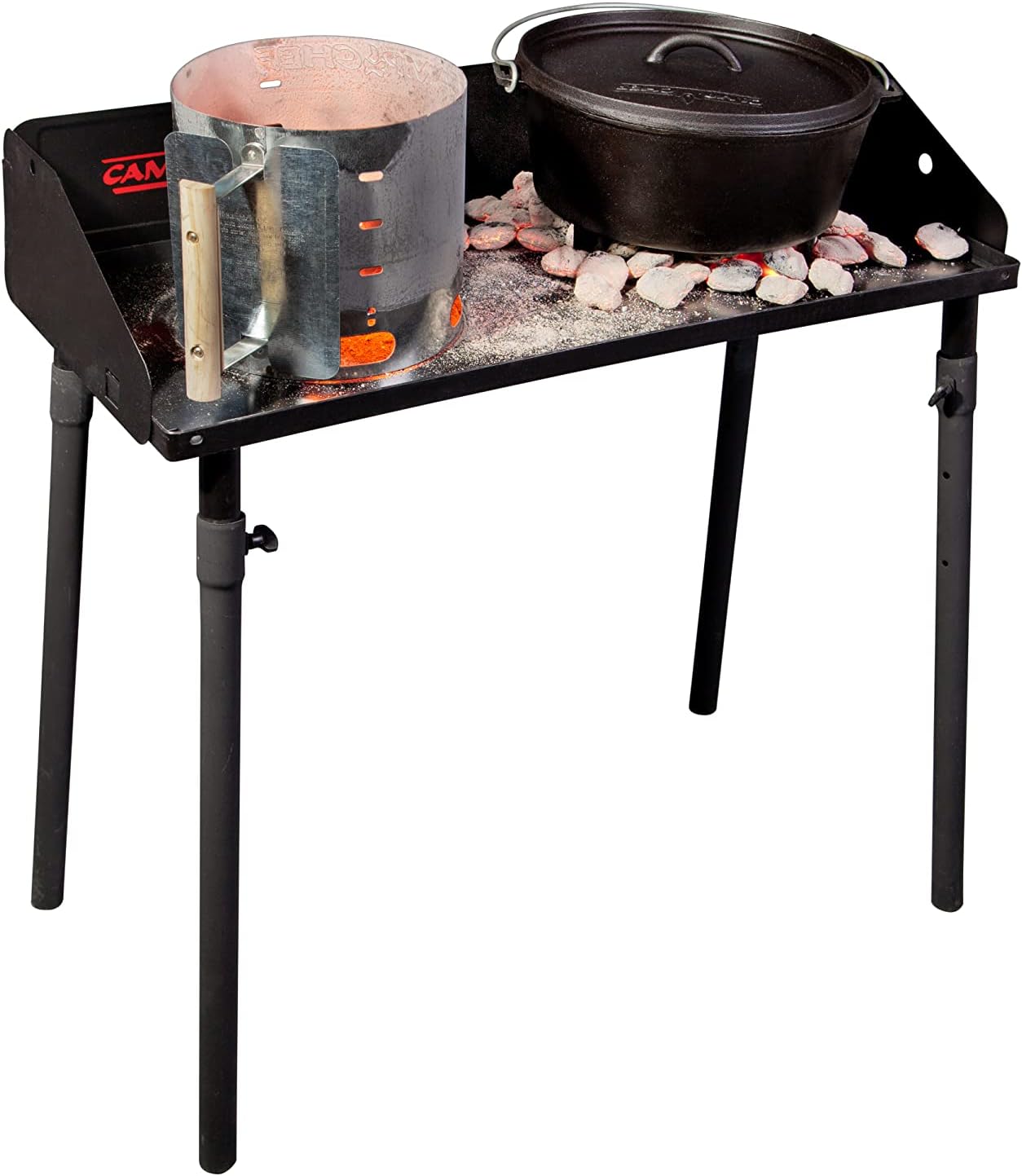 32-Inch Portable Camping Table - Camping Outdoor Cooking Table reseña y precio