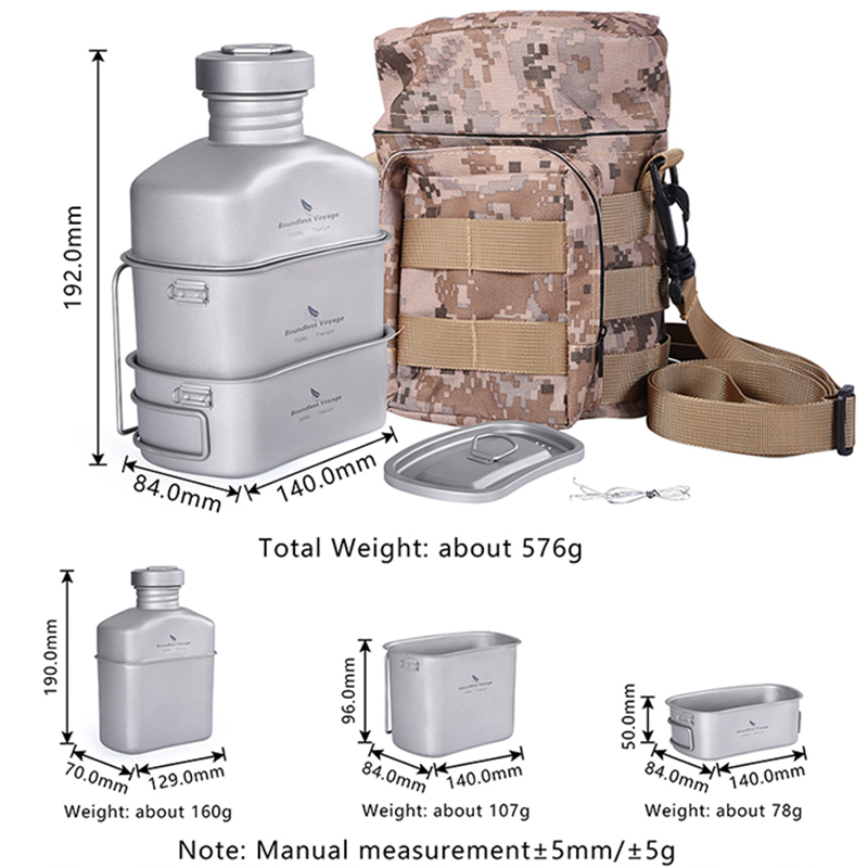 Boundless Voyage Outdoor Milit - Camping Outdoor Cooking Equipment reseña y precio