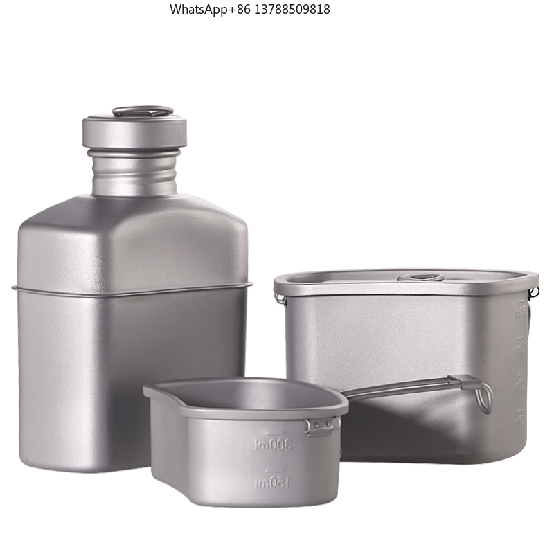 Outdoor Camping Titanium Drink - Camping Cooking Essentials Kit reseña y precio