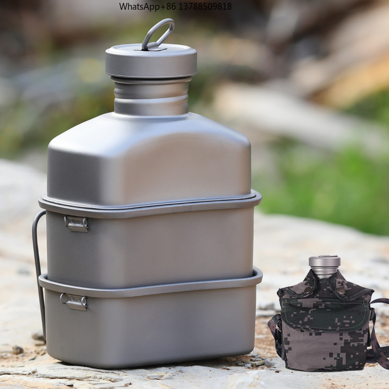 Outdoor Camping Titanium Drink - Camping Cooking Essentials Kit reseña y precio