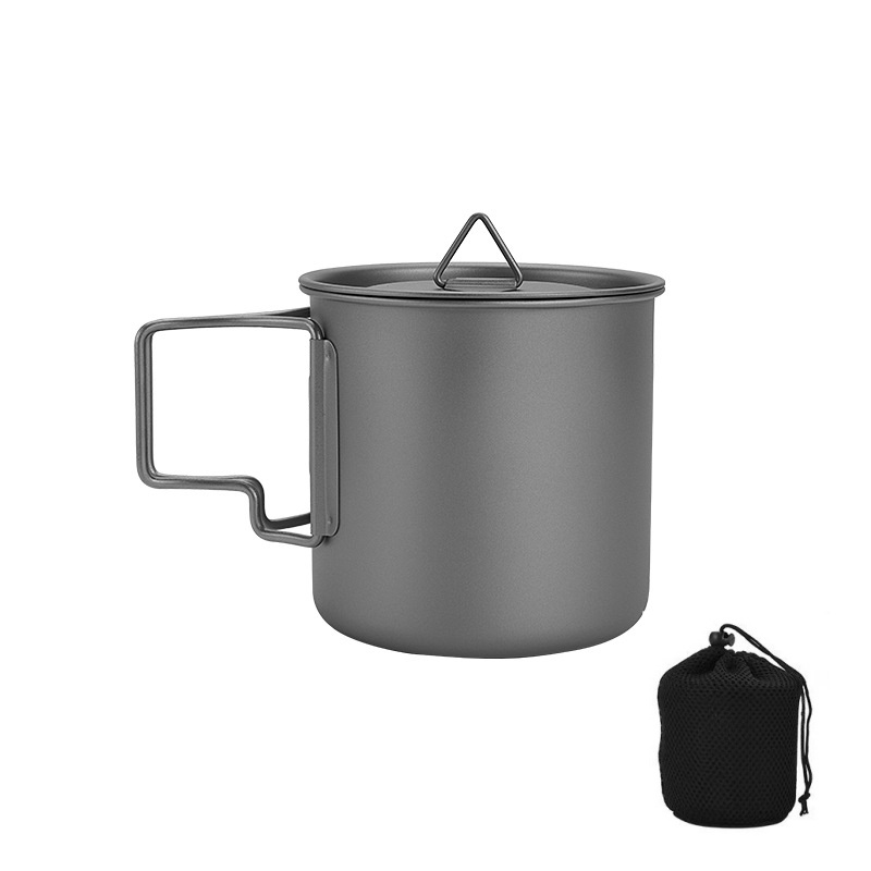 Titanium Camping Mug with Fold - Camping Cooking Unit reseña y precio