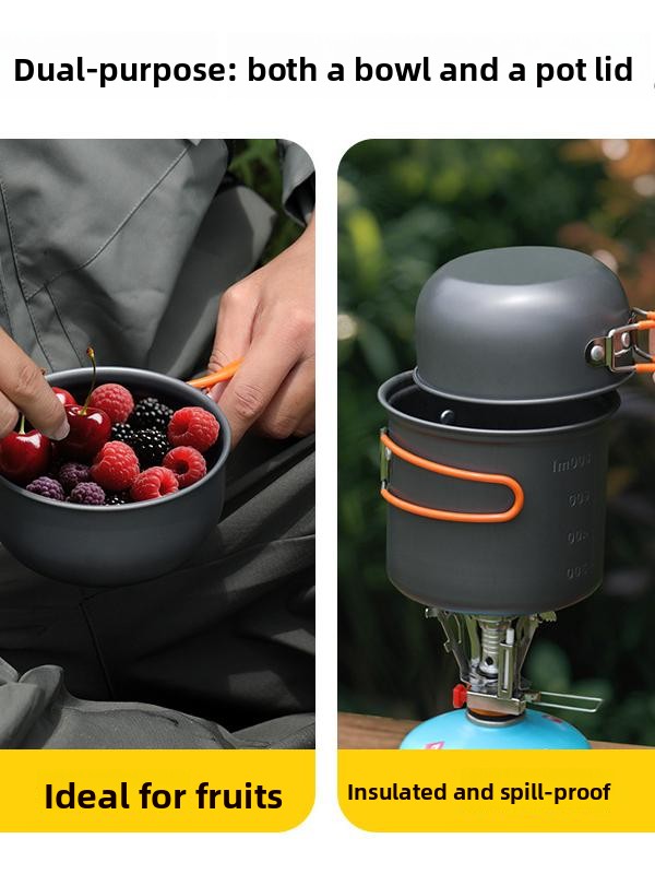 Portable Outdoor Camping Cooki - Camping Cooking Essentials Kit reseña y precio