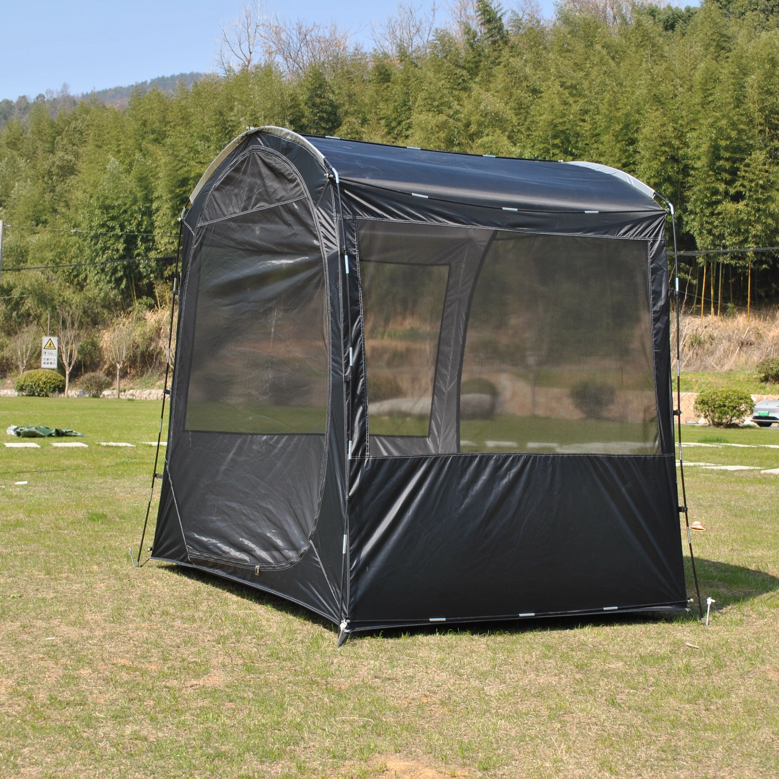 1-3 Person BBQ Mesh Tent Anti- - Camping Cooking Canopy reseña y precio