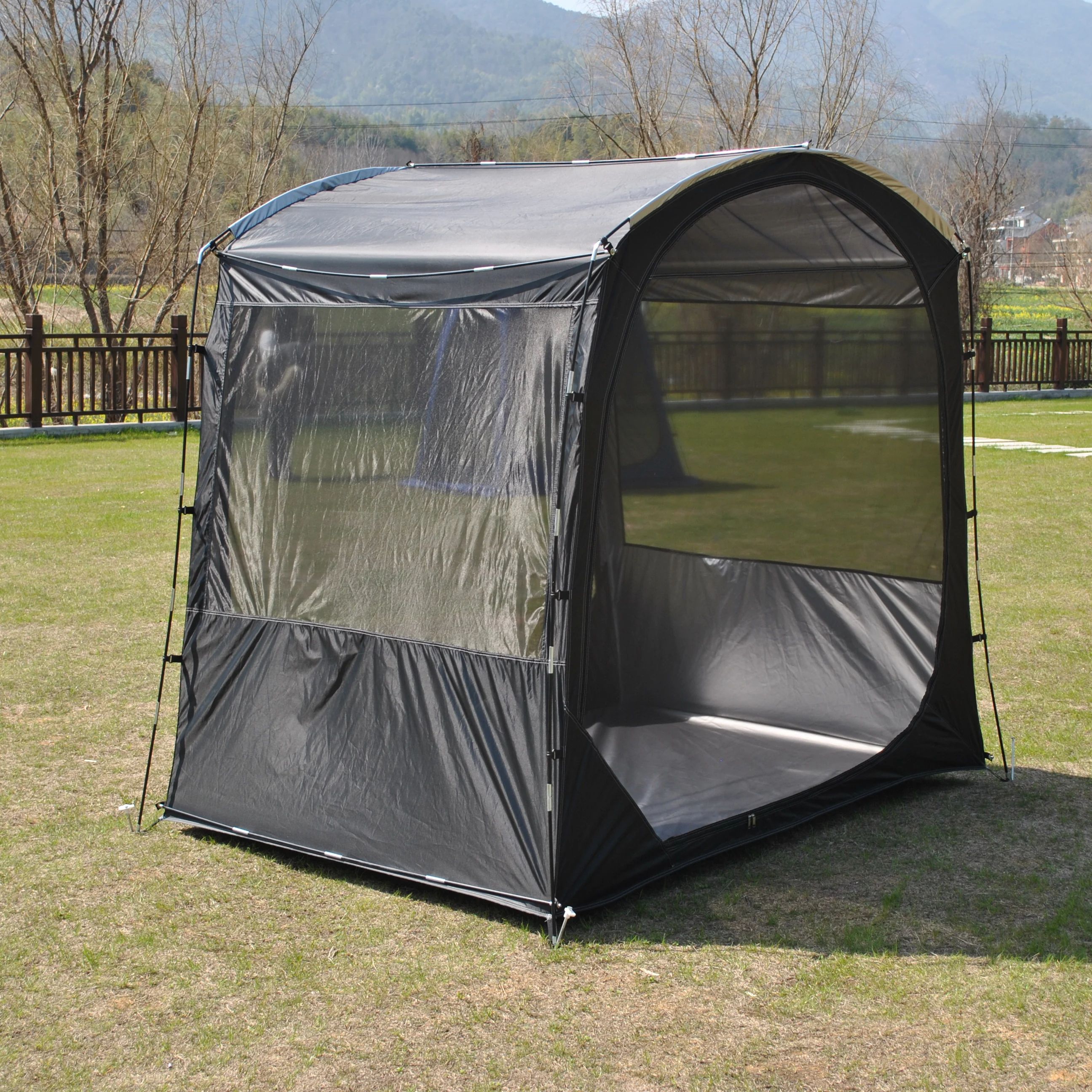 1-3 Person BBQ Mesh Tent Anti- - Camping Cooking Canopy reseña y precio