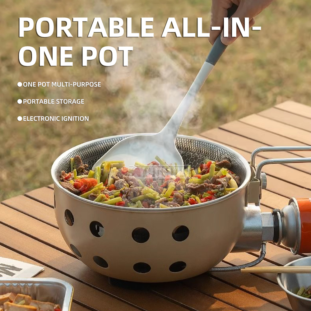 2027 Outdoor portable cassette - Camping Cooking All In One reseña y precio
