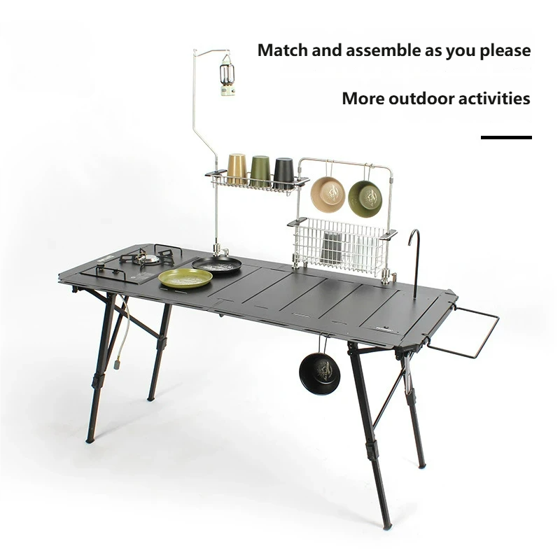 Portable Aluminum Alloy Igt Ta - Camping Outdoor Cooking Table reseña y precio