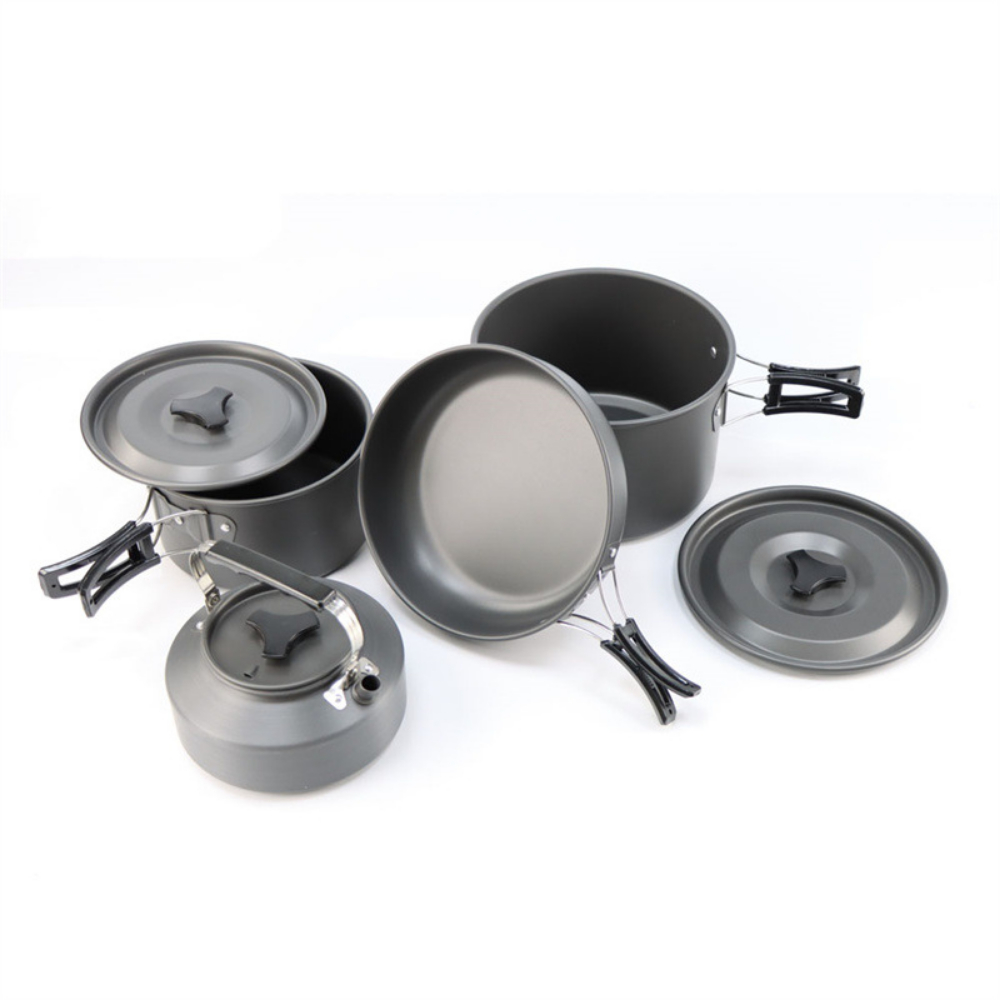 Lightweight Aluminum Alloy Out - Camping Lightweight Cooking Pot reseña y precio