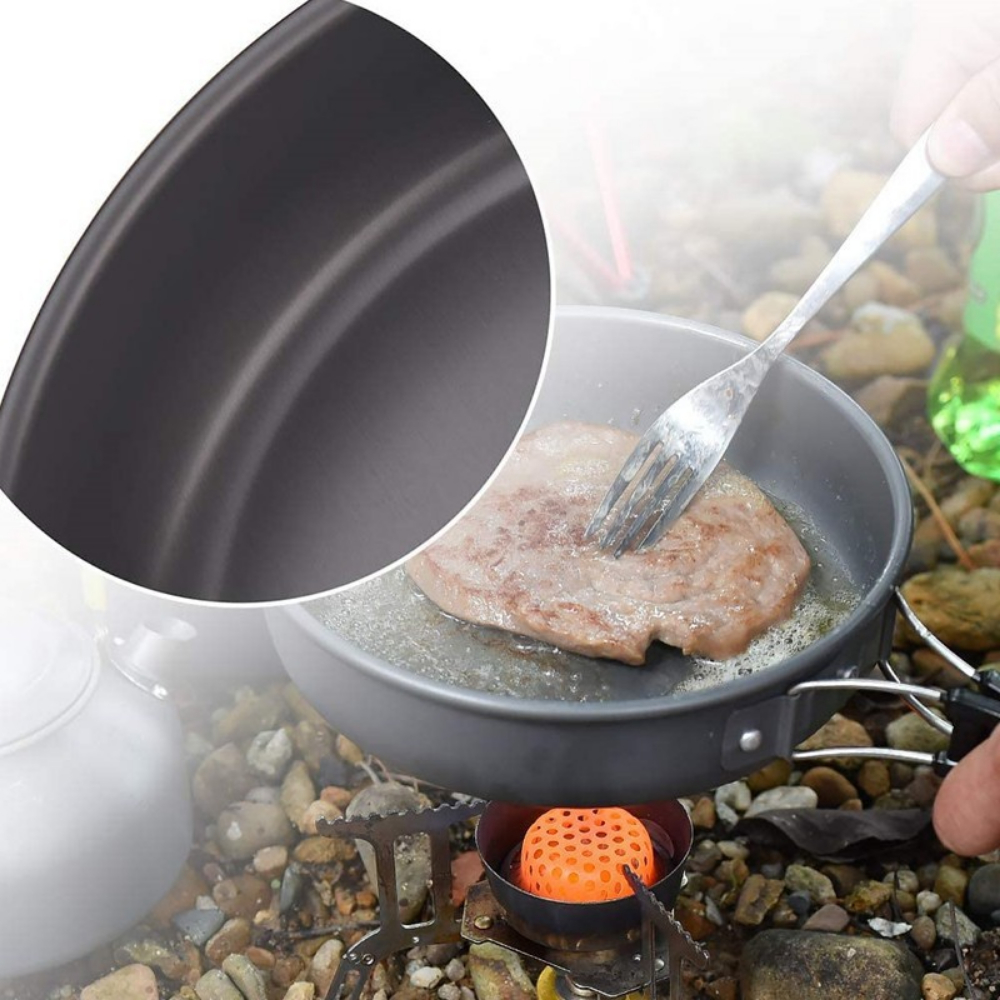 Lightweight Aluminum Alloy Out - Camping Lightweight Cooking Pot reseña y precio