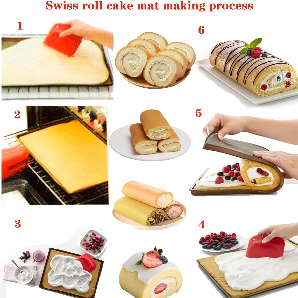 2 Silicone Baking Mats for Swi - Camping Cooking Mat reseña y precio