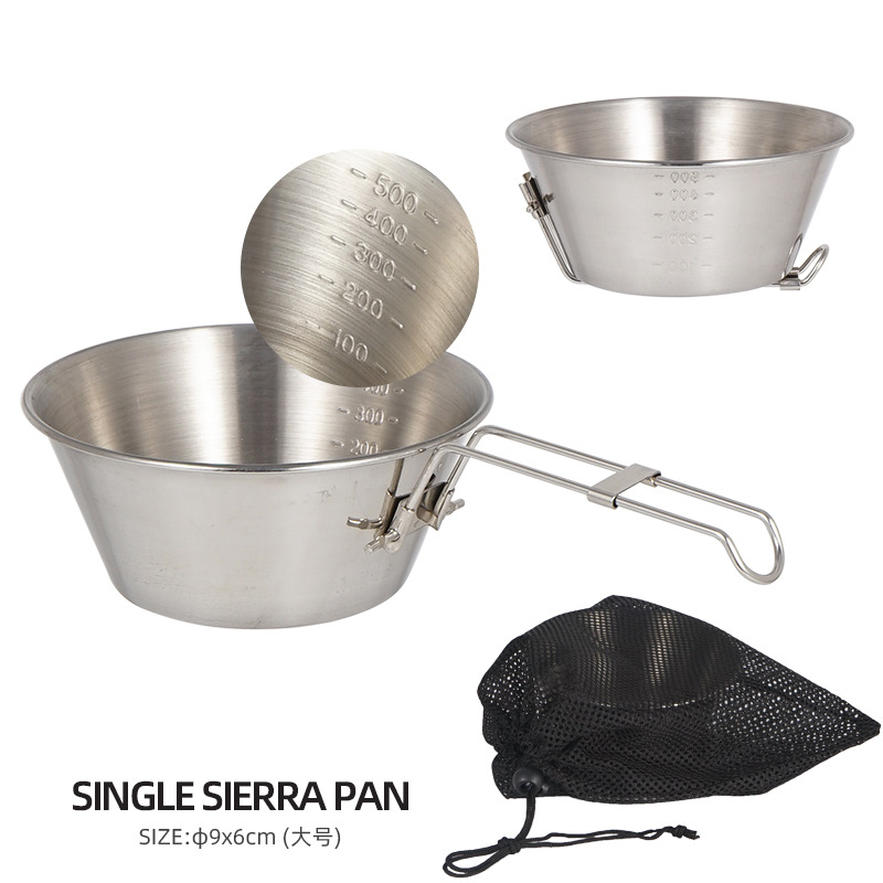 1pc Outdoor Folding Bowl Stain - Camping No Cooking Meals reseña y precio