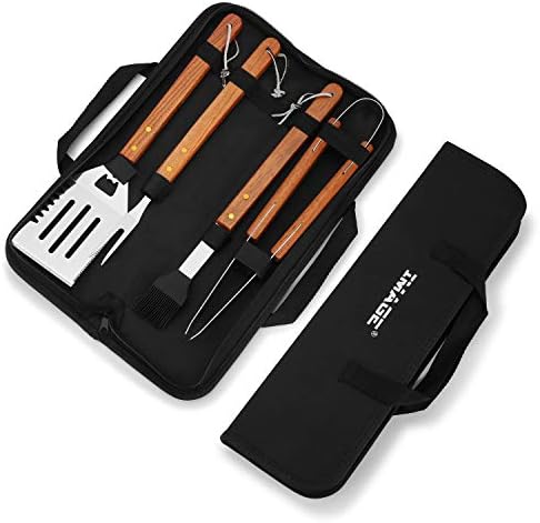 4-Piece Stainless Steel BBQ Gr - Camping Cooking Gifts reseña y precio