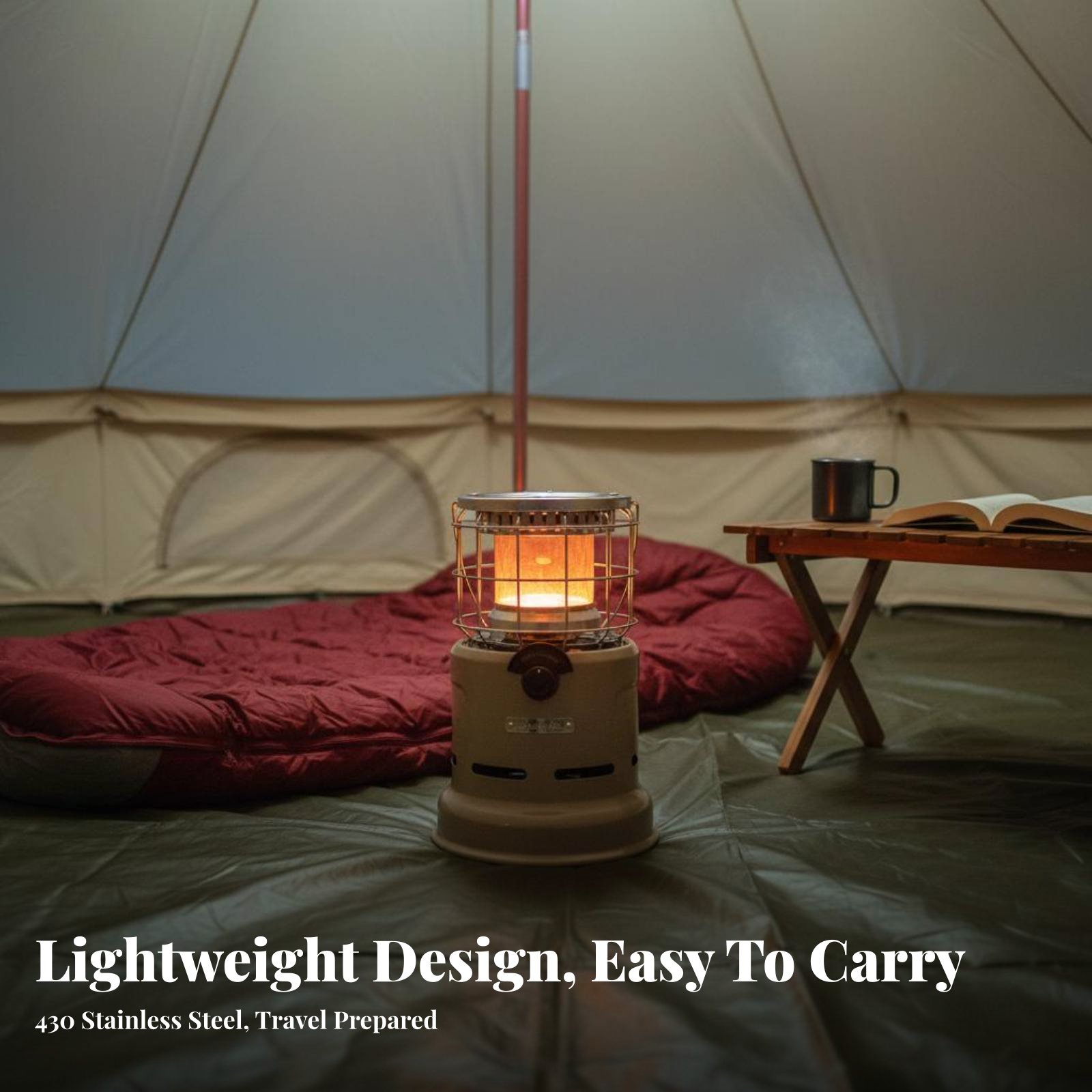 Portable Outdoor Gasification  - Camping No Cooking Meals reseña y precio