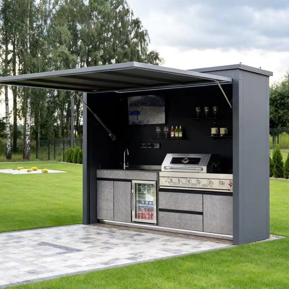 Aluminum Hotel Commercial BBQ  - Camping Cooking Canopy reseña y precio