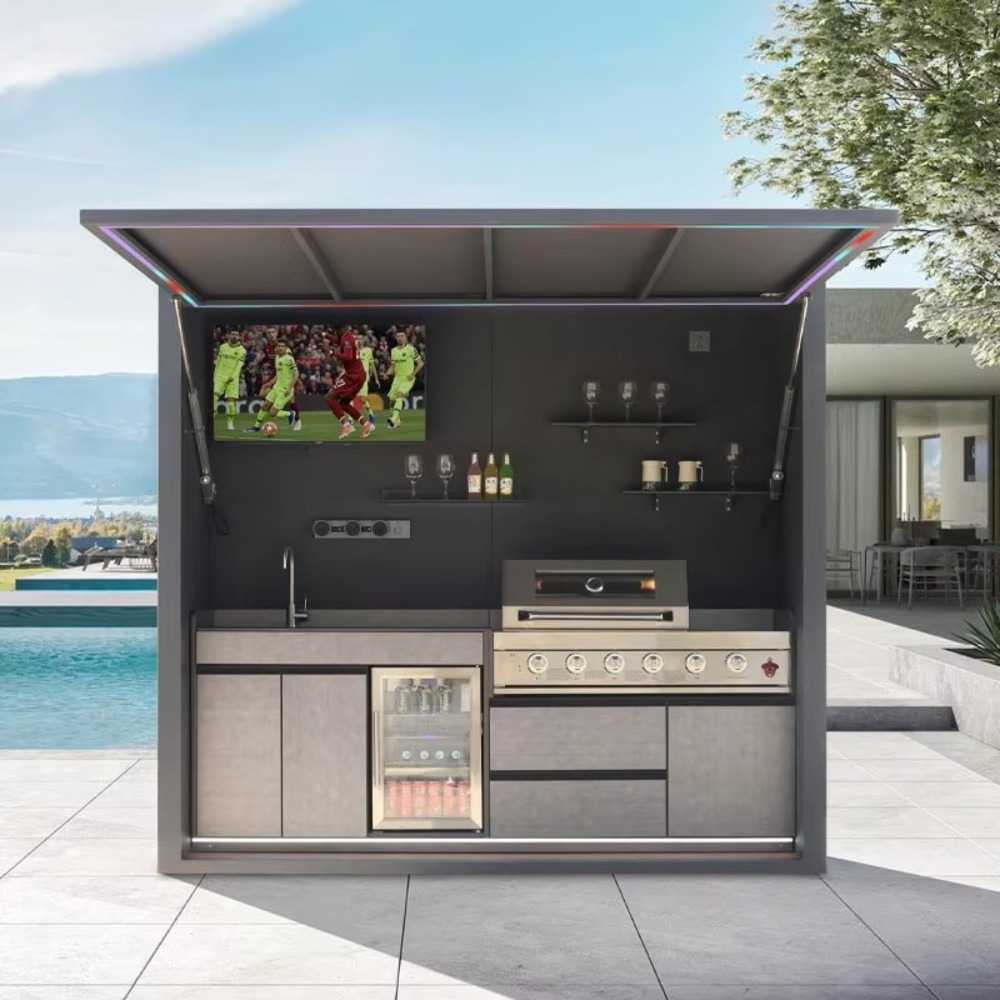 Aluminum Hotel Commercial BBQ  - Camping Cooking Canopy reseña y precio
