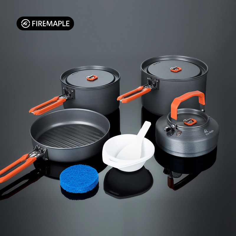 Outdoor Camping Cooker Pot Set - Camping No Cooking Meals reseña y precio