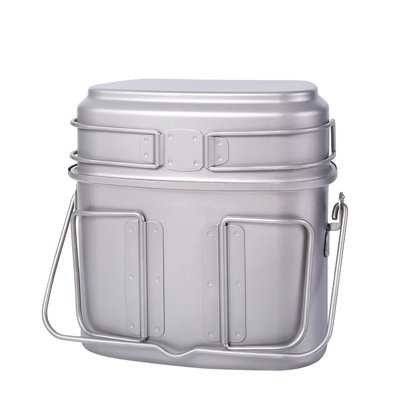 1.5L Outdoor Military Canteen  - Camping Cooking Backpack reseña y precio