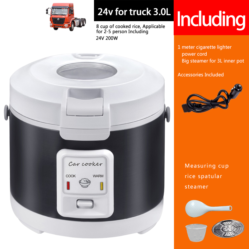 24V Rice Cooker  Truck Soup St - Camping No Cooking Meals reseña y precio