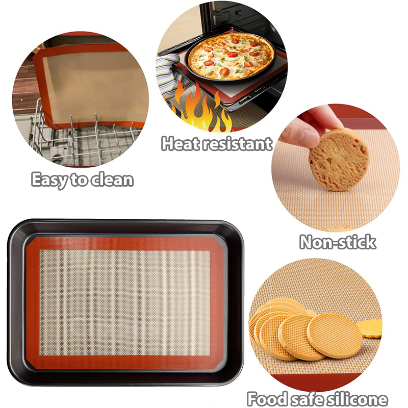 1PC, 2PCS Silicone Baking Mats - Camping Cooking Mat reseña y precio
