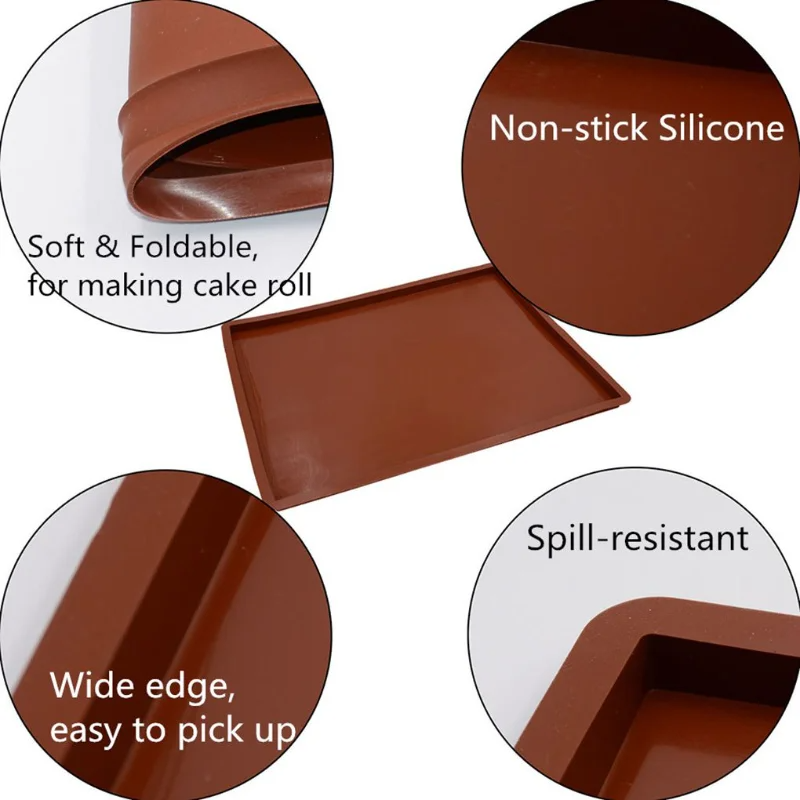Kitchen Silicone Baking Mat Ca - Camping Cooking Mat reseña y precio