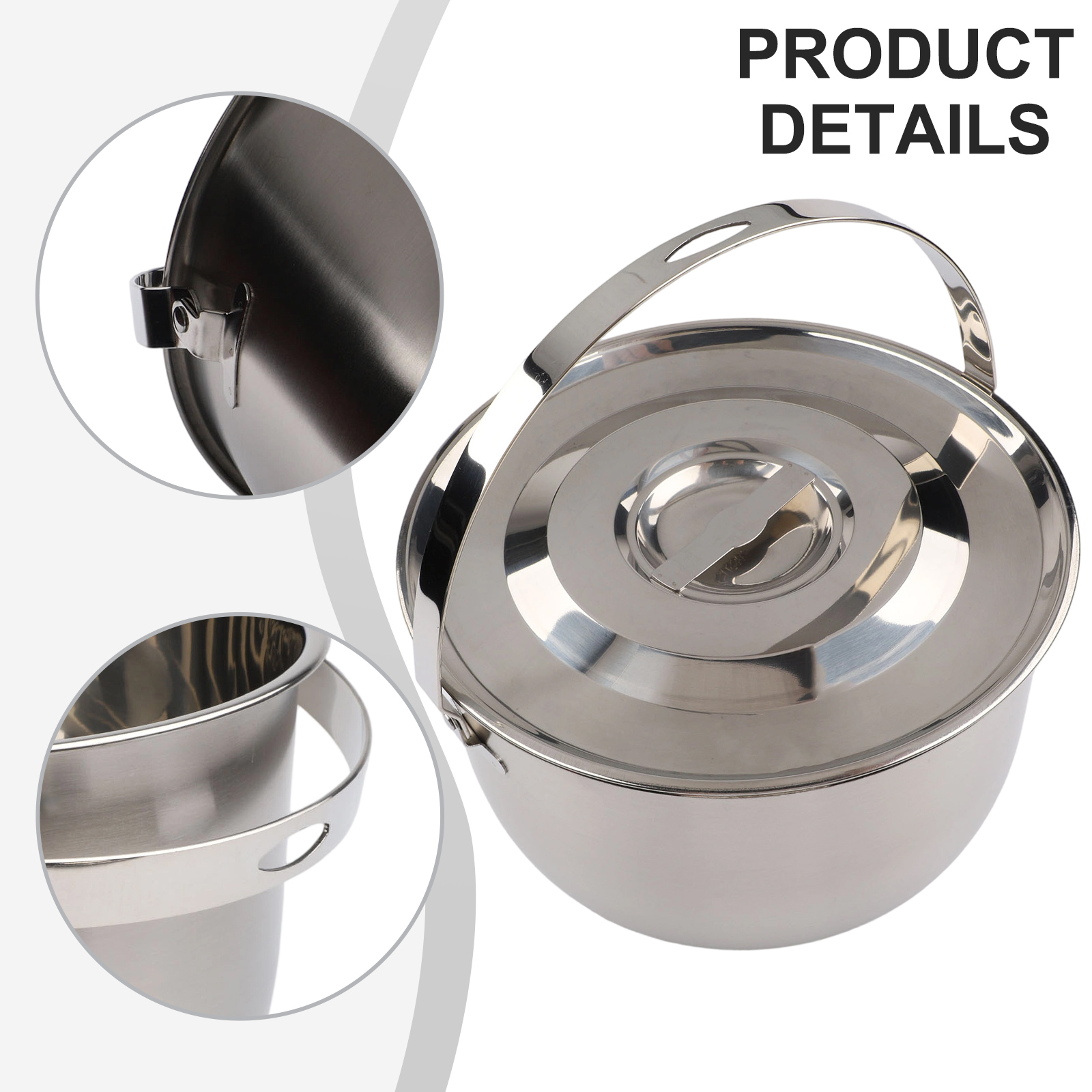 Stainless Steel Camping Cookwa - Camping No Cooking Meals reseña y precio