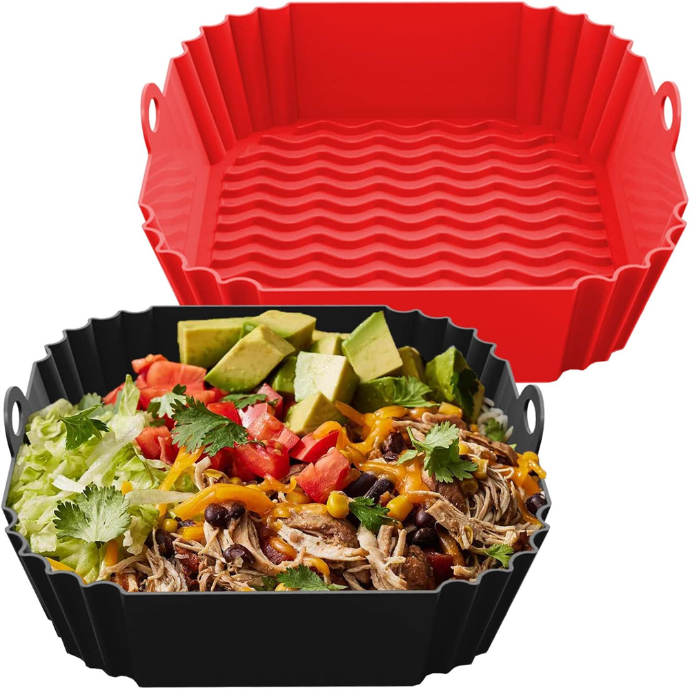 Square Silicone Air Fryer Mats - Camping Cooking Mat reseña y precio