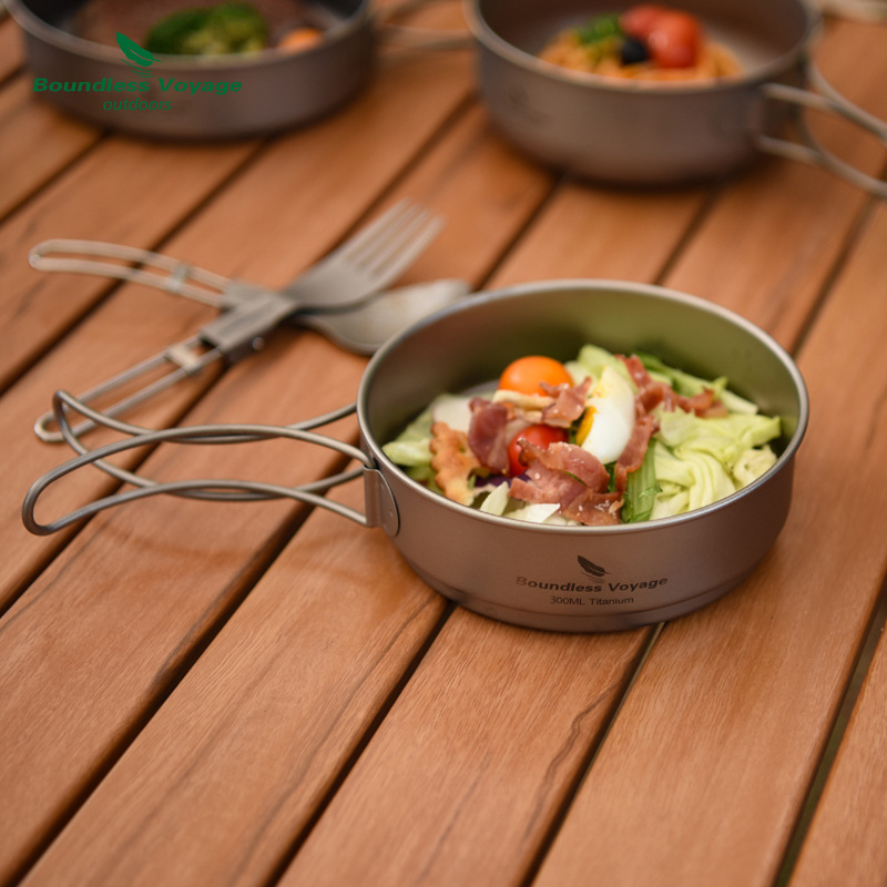 Pure Titanium Folding Handle P - Camping Lightweight Cooking Pot reseña y precio
