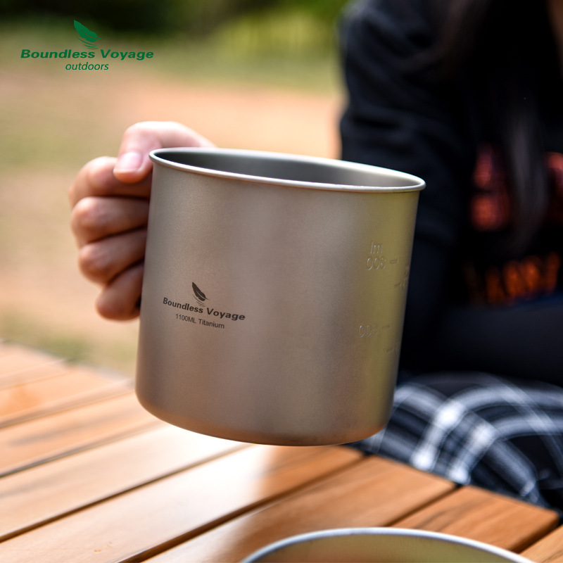 Pure Titanium Folding Handle P - Camping Lightweight Cooking Pot reseña y precio