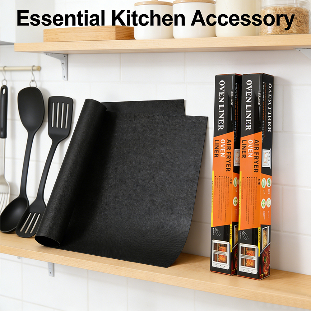 BBQ Mats Oven Bottom Liners Re - Camping Cooking Mat reseña y precio
