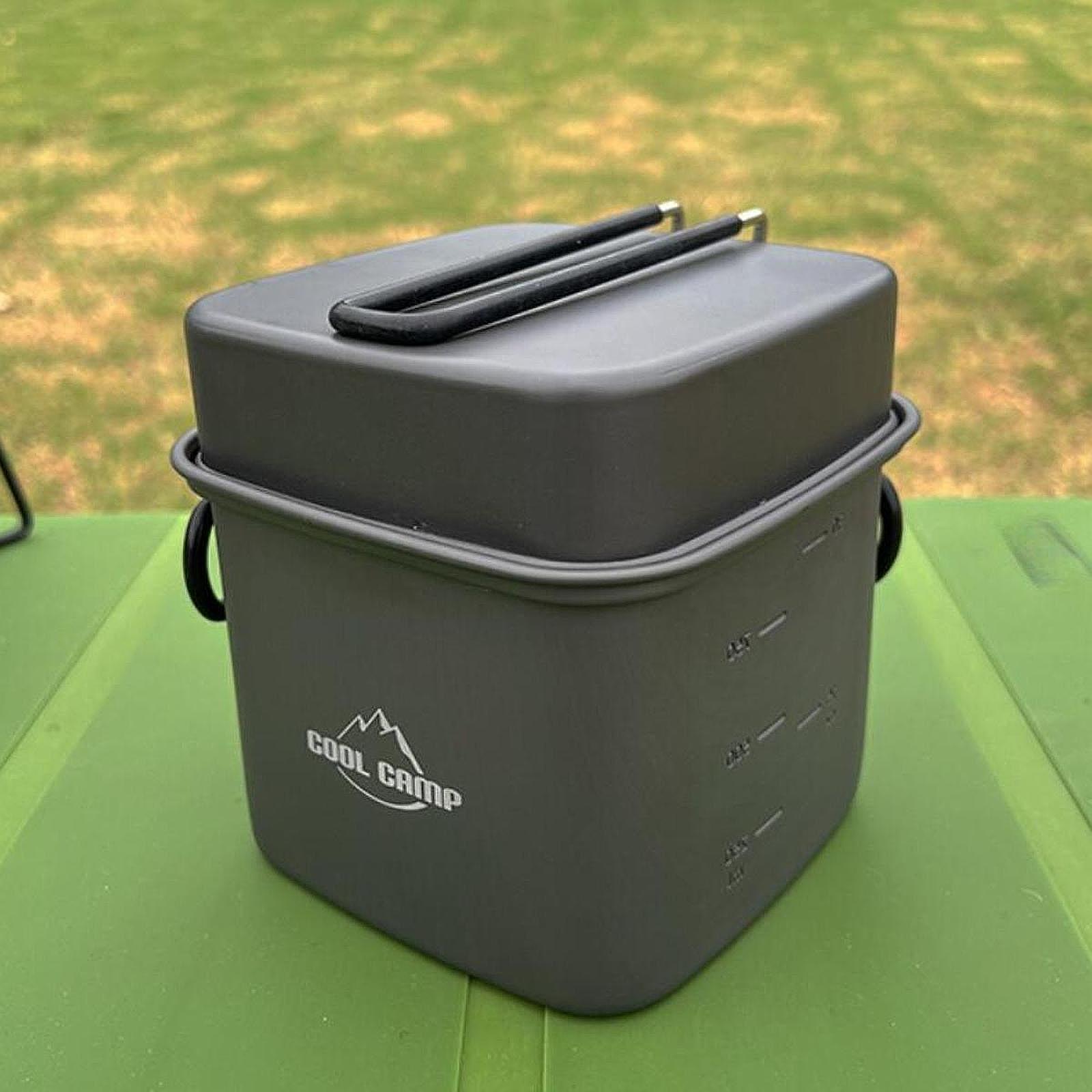 Camping Cookware Set Frying Pa - Camping Lightweight Cooking Pot reseña y precio
