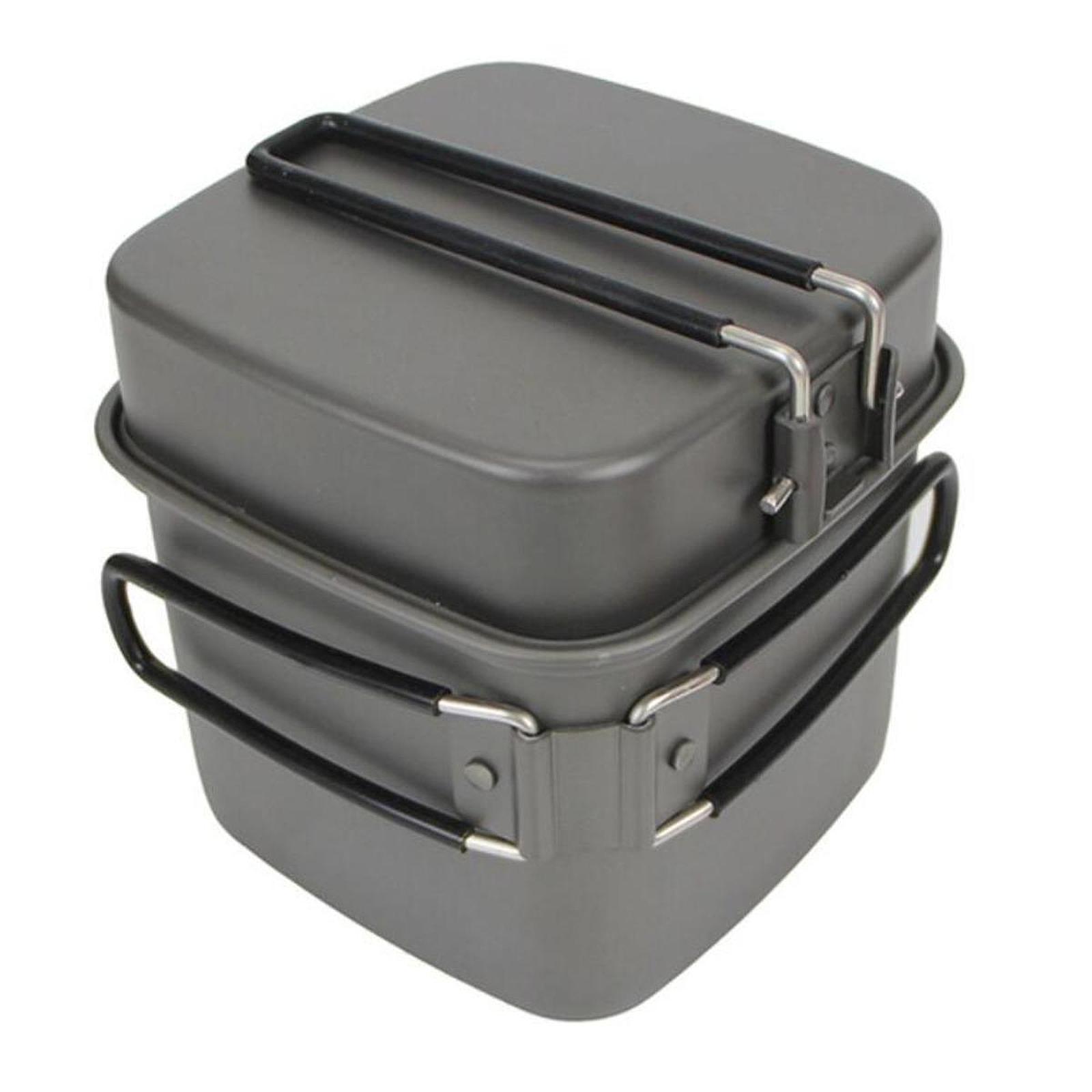 Camping Cookware Set Frying Pa - Camping Lightweight Cooking Pot reseña y precio