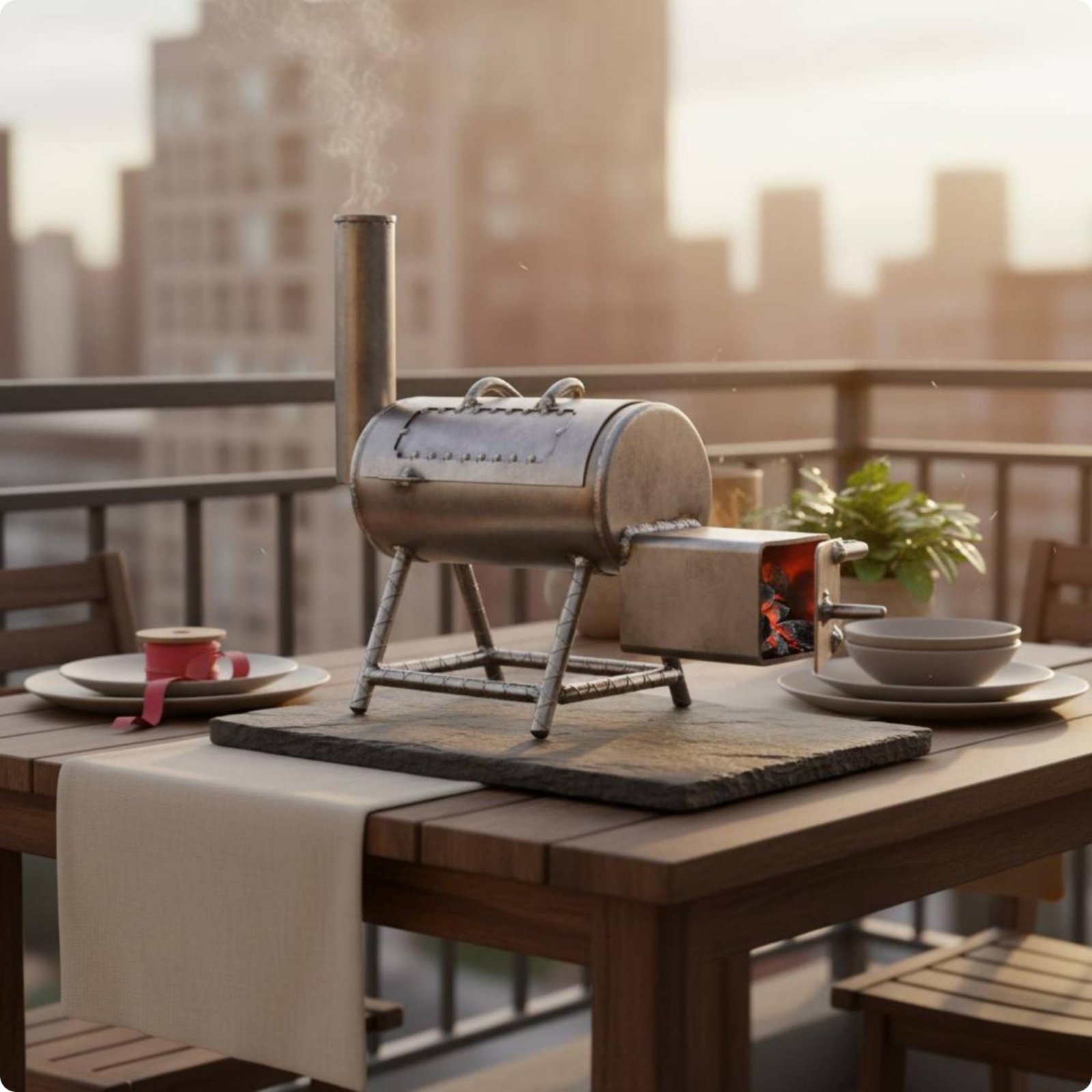 Mini Grill Gift Idea Portable  - Camping Cooking Gifts reseña y precio