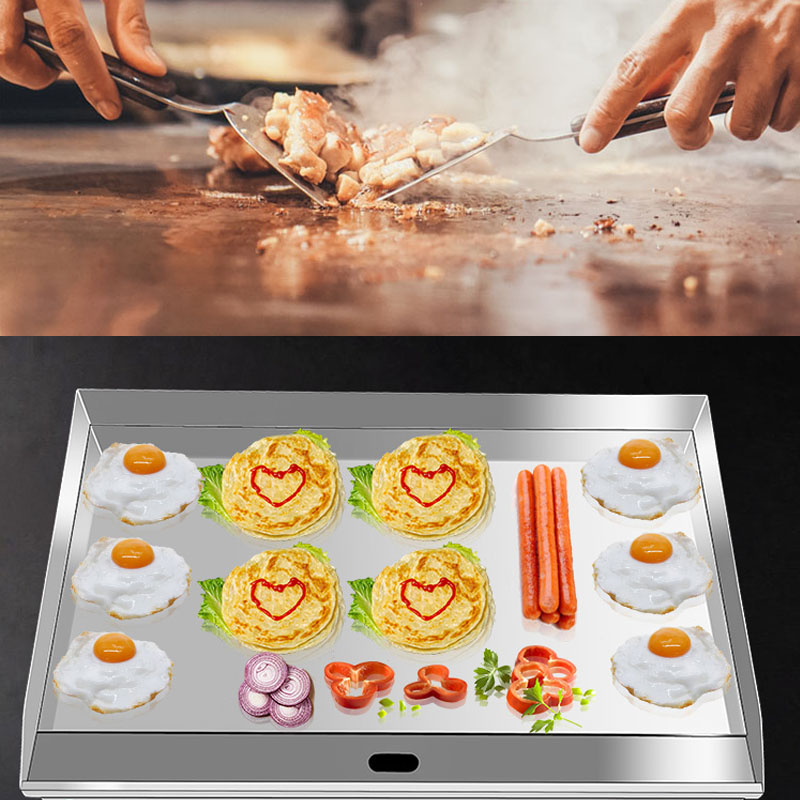 Tabletop Barbecue Grill, Stain - Camping Cooking Flat Top reseña y precio