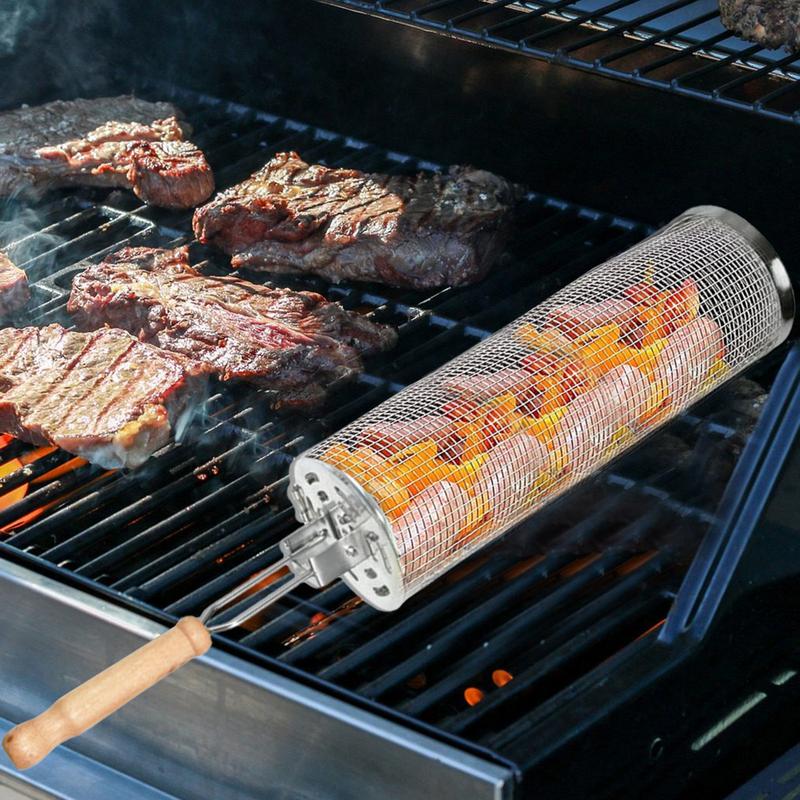 1pc Stainless Steel Rotating B - Camping Cooking Gifts reseña y precio
