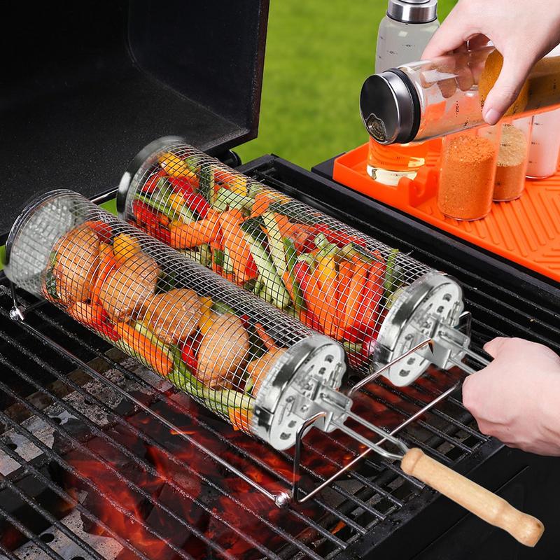 1pc Stainless Steel Rotating B - Camping Cooking Gifts reseña y precio