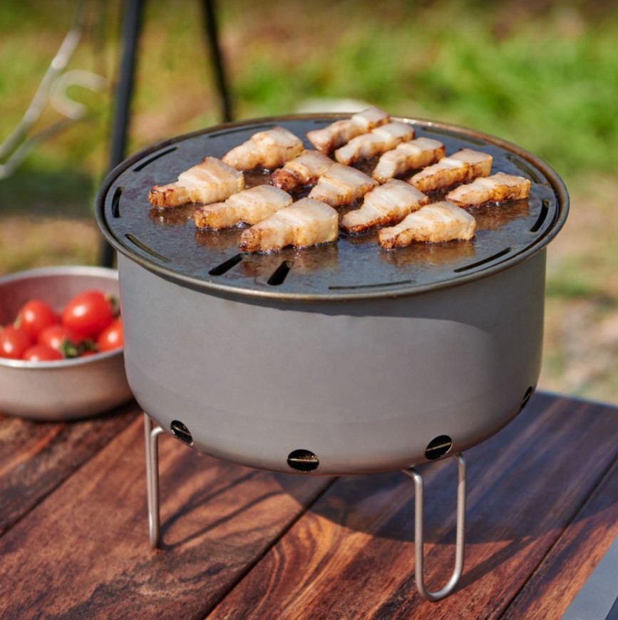 Outdoor Titanium Portable Flat - Camping Cooking Flat Top reseña y precio