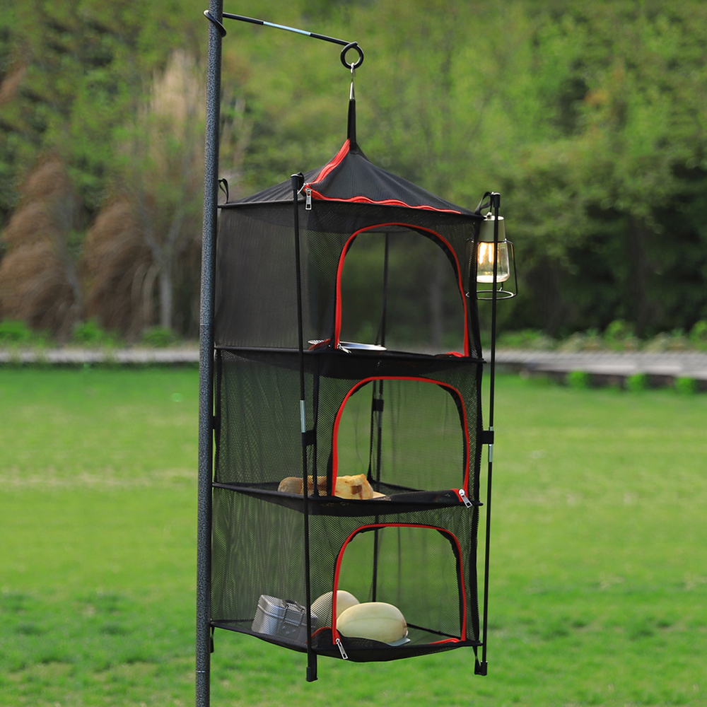 Camping Storage Drying Net 3 L - Camping Outdoor Cooking Table reseña y precio