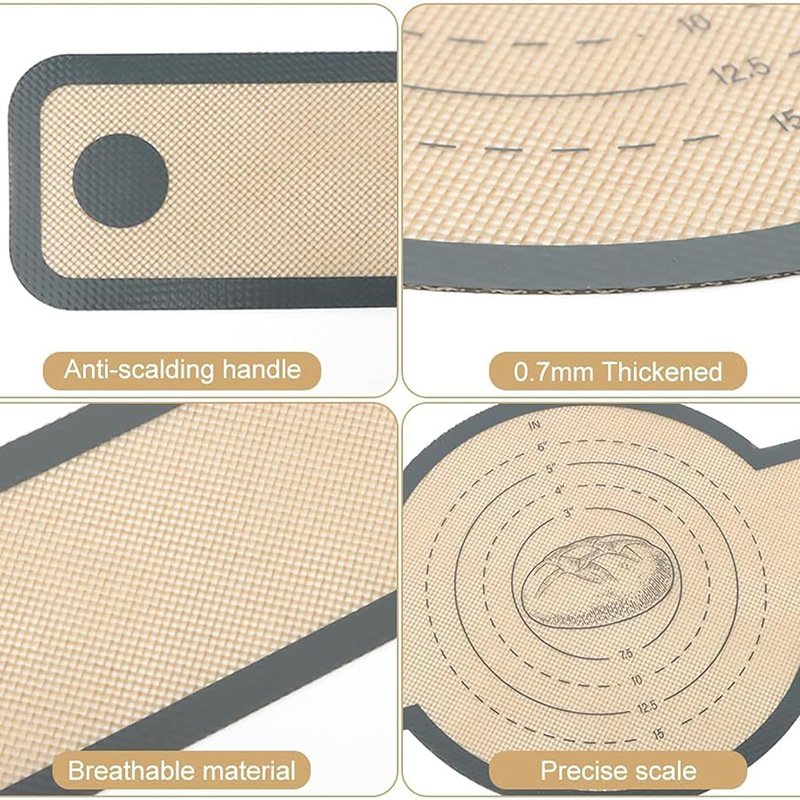Reusable Silicone Bread Baking - Camping Cooking Mat reseña y precio