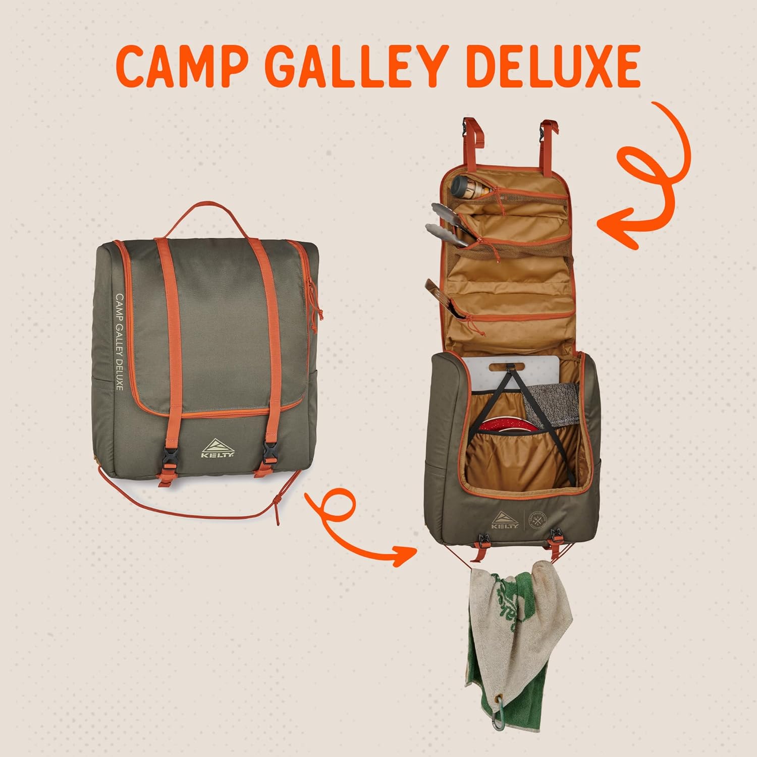 Camp Kitchen Organization Kit  - Camping Cooking Essentials Kit reseña y precio