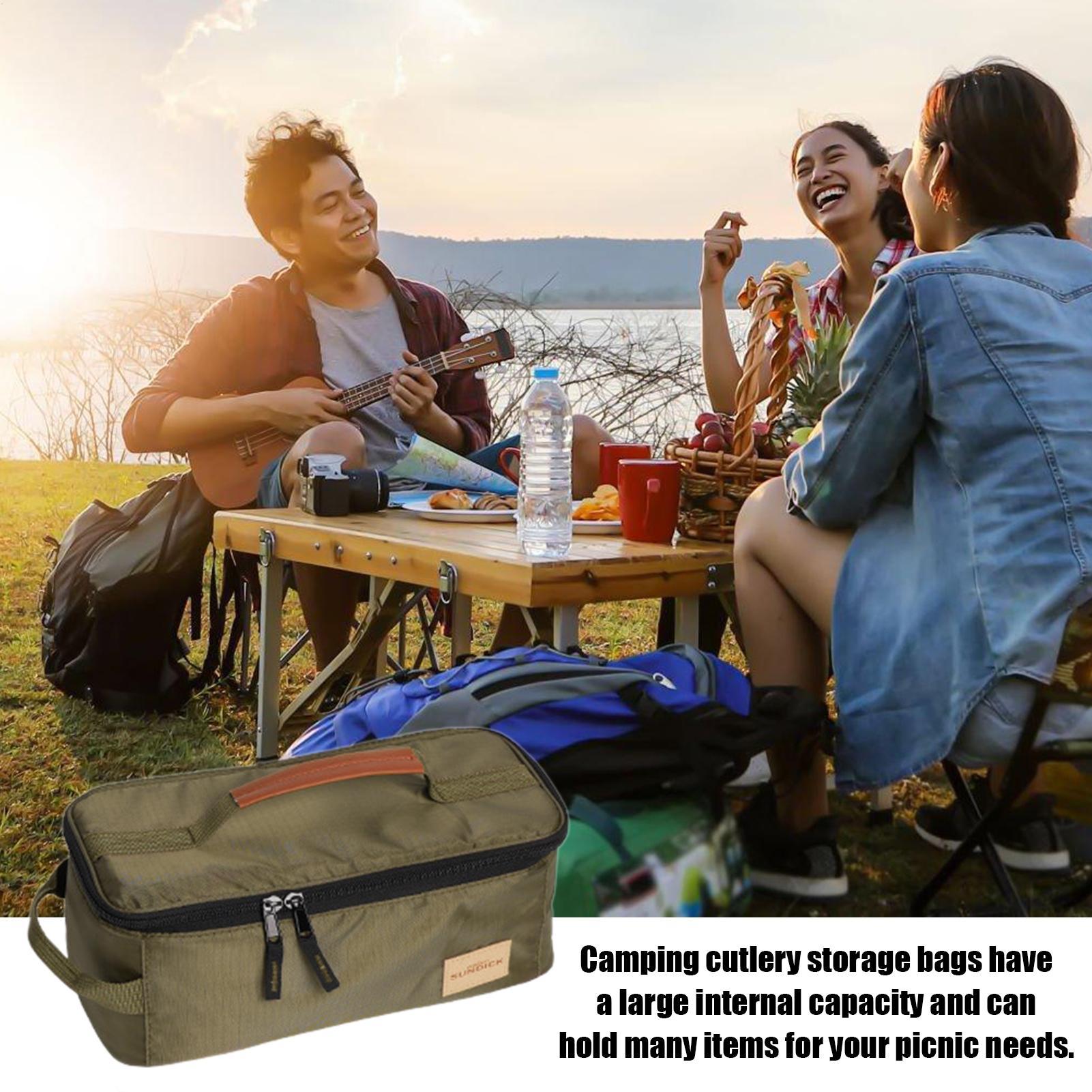 Outdoor Camping Storage Organi - Camping Outdoor Cooking Equipment reseña y precio