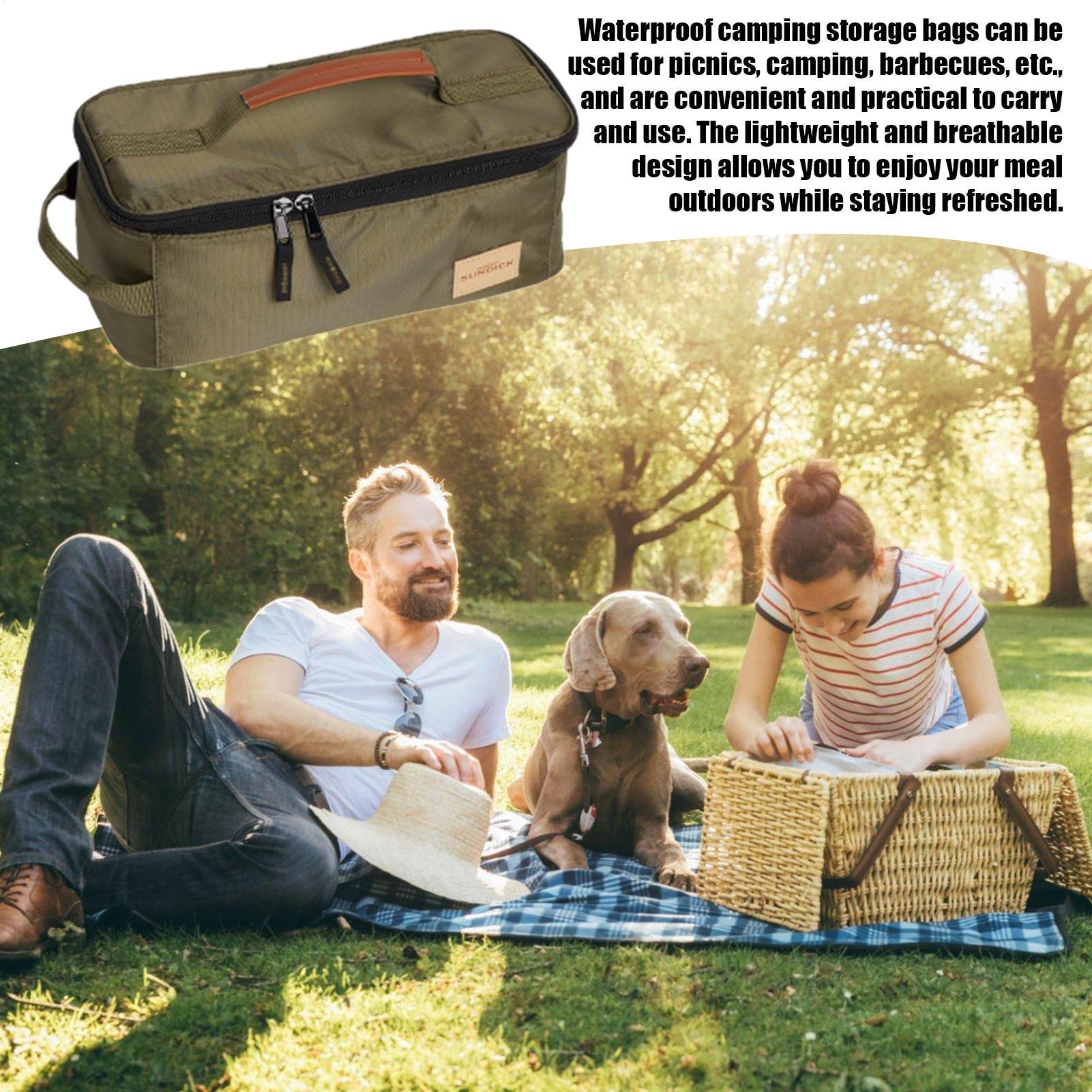 Outdoor Camping Storage Organi - Camping Outdoor Cooking Equipment reseña y precio