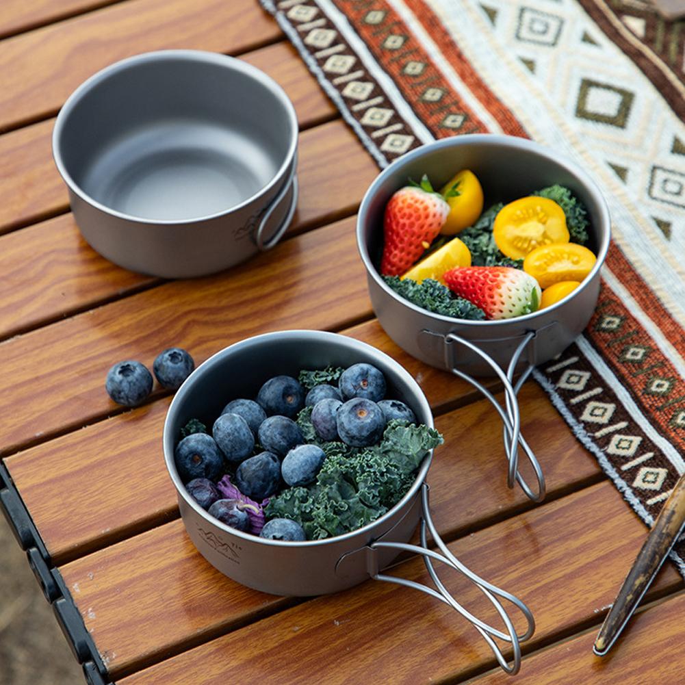 Ultralight Camping Pot Portabl - Camping No Cooking Meals reseña y precio