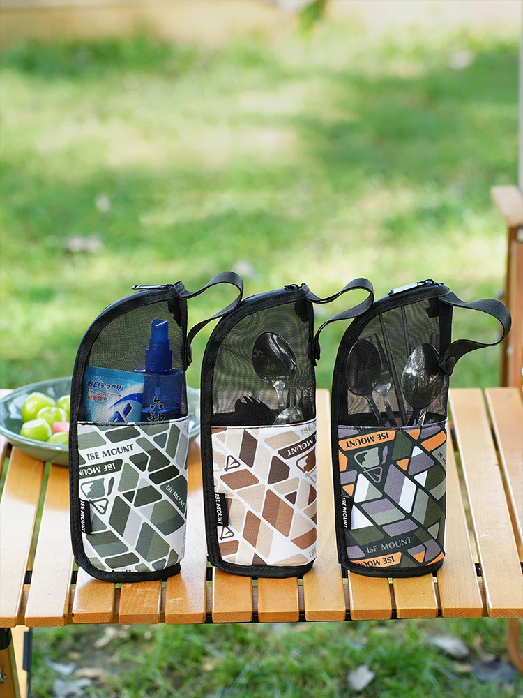 Camping Cookware Storage Bag W - Camping Outdoor Cooking Table reseña y precio