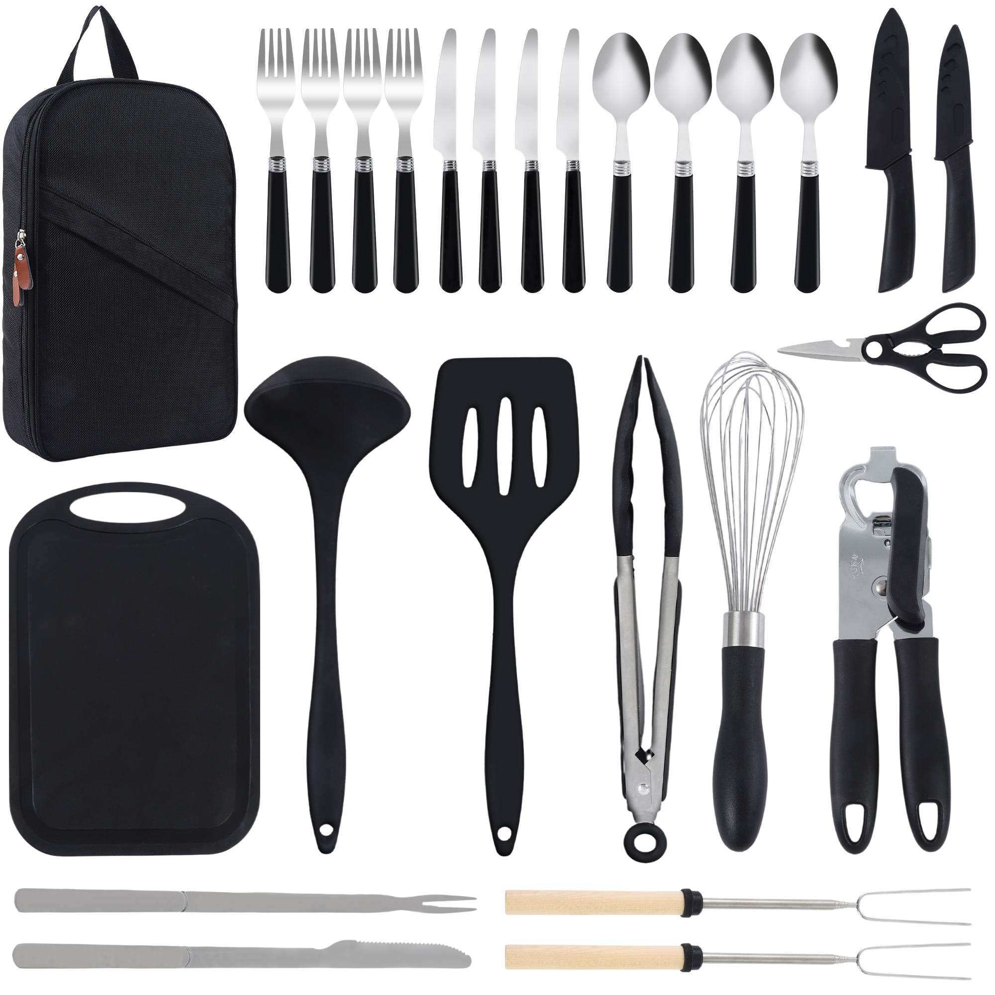 26Pcs Outdoor Camping Cooking  - Camping Cooking All In One reseña y precio