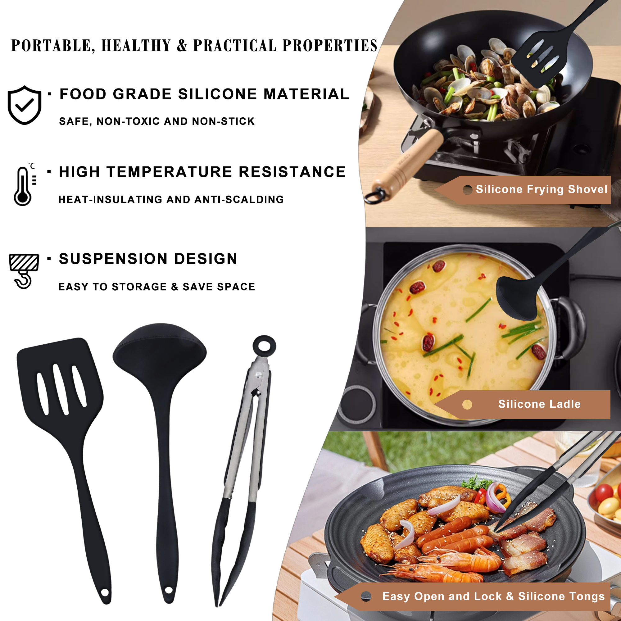26Pcs Outdoor Camping Cooking  - Camping Cooking All In One reseña y precio