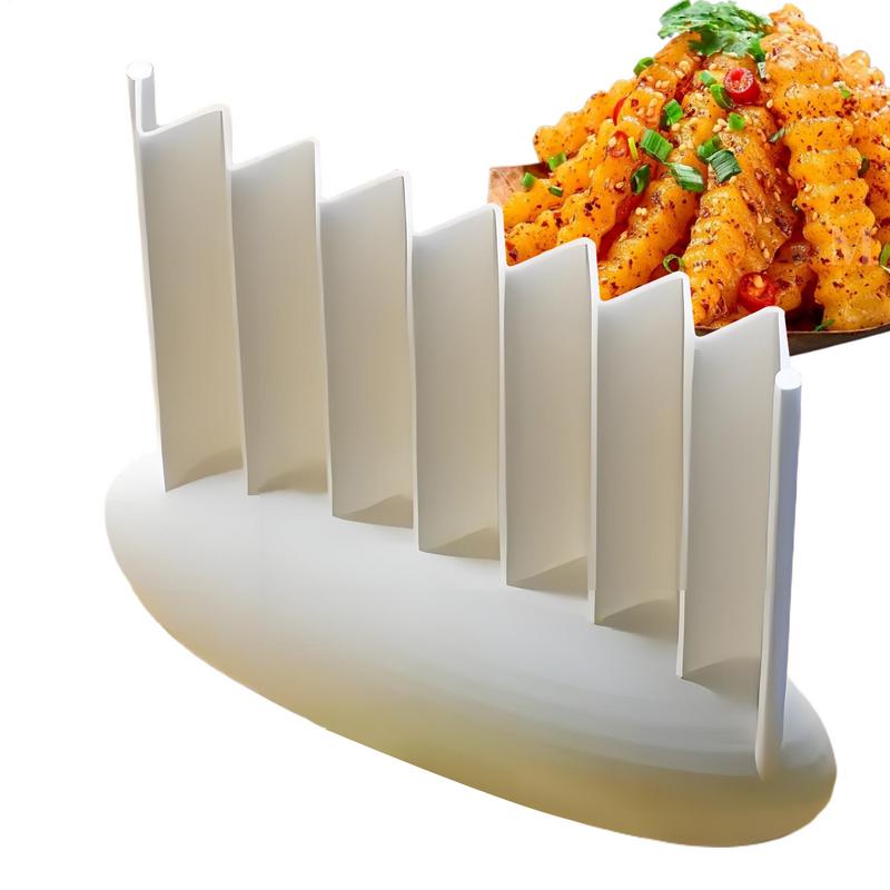 Crinkle Fry Cutter Kitchen Wav - Camping No Cooking Meals reseña y precio
