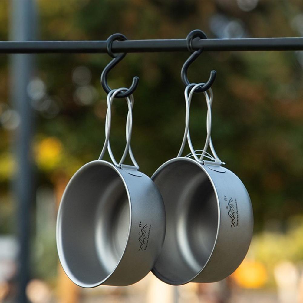 Titanium Camping Pot Ultraligh - Camping Cooking Backpack reseña y precio